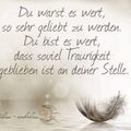 Ich werde Dich immer lieben mein Mädchen!
