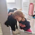 Elli und Amy am 4.3.
Kurz bevor sie verstarb 