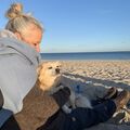 Ein sonniger Tag am Strand in Scharbeutz im letzten Winter❄️