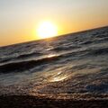Sonnenuntergang an der Nordsee