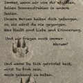 Das Ballspielen mit Dir wird mir fehlen. 